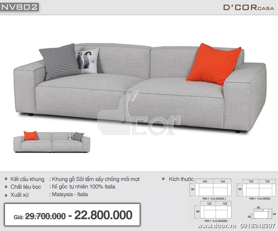 Ghế sofa văng dài