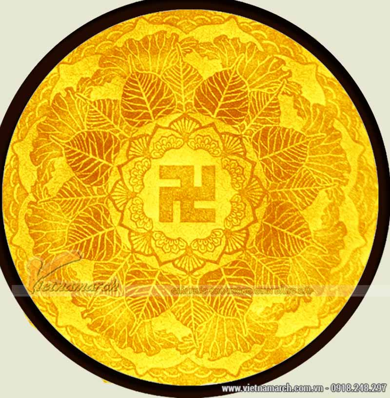 Tranh giấy dừa mandala