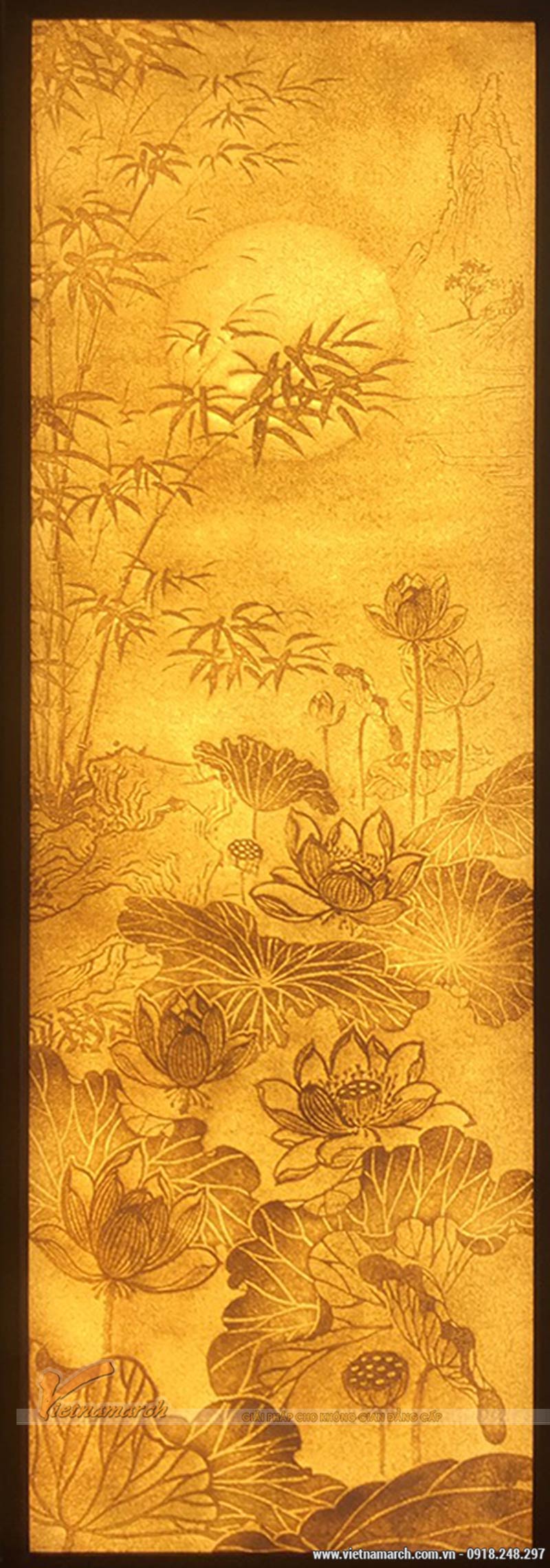 Mẫu tranh giấy dừa đẹp