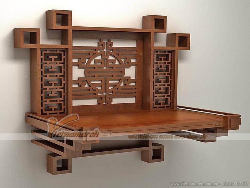 bàn thờ làm bằng gỗ gì tốt nhất 3