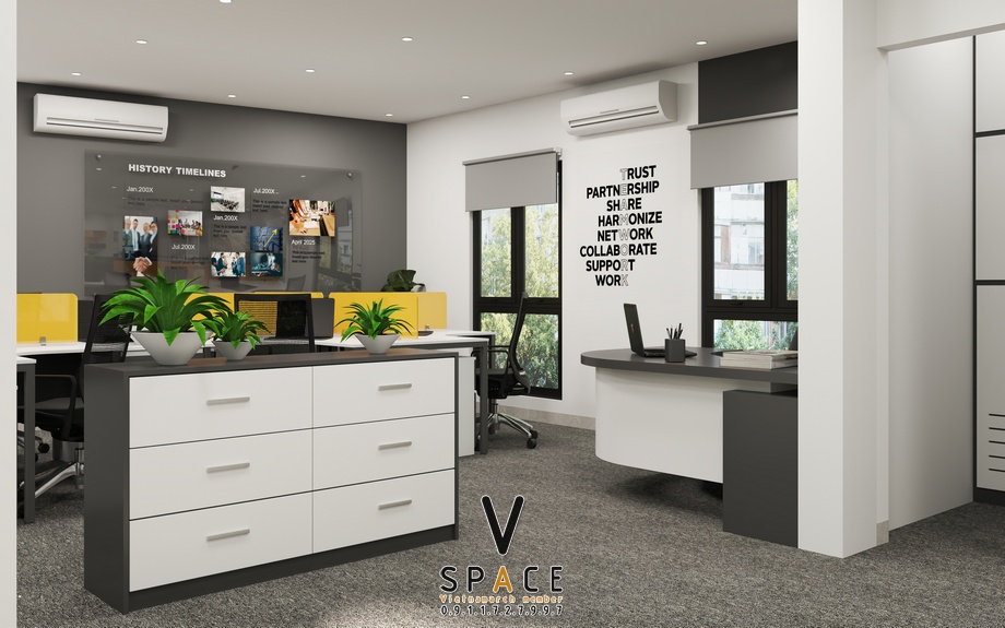 Tiêu chuẩn thiết kế diện tích văn phòng làm việc Tiêu chuẩn thiết kế diện tích văn phòng làm việc