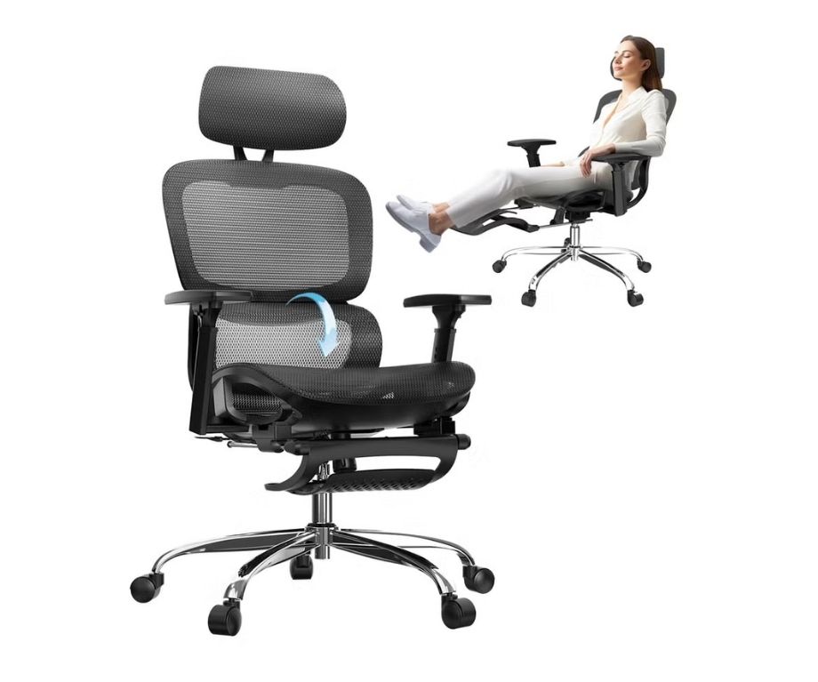 Ghế văn phòng cho người thoát vị đĩa đệm